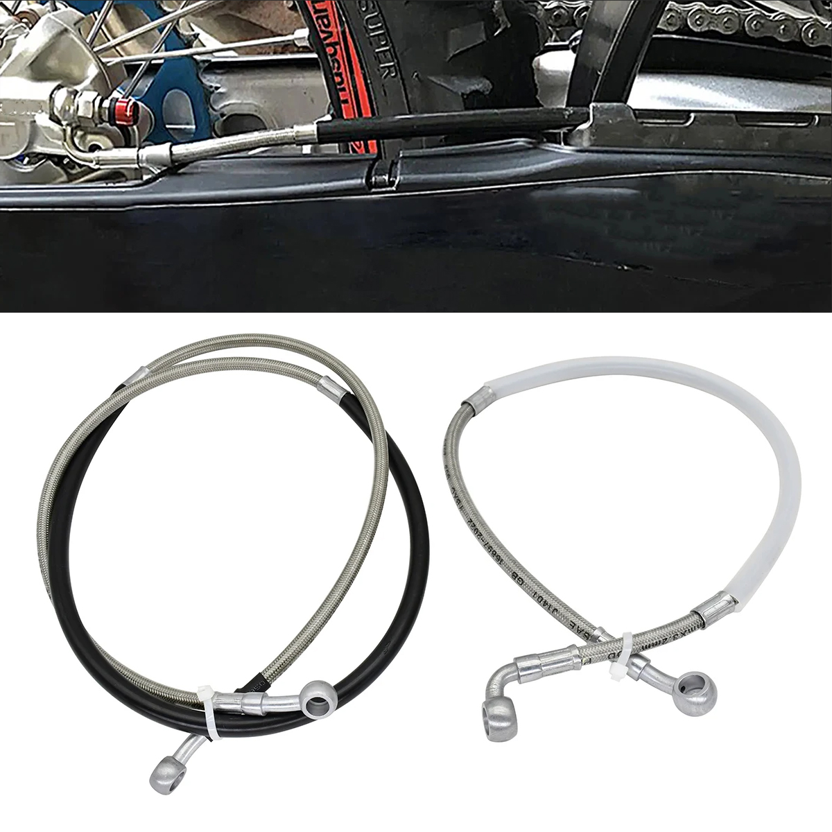 Motorcycle Brake Cable - Motorcycle Front or Rear Brake Oil