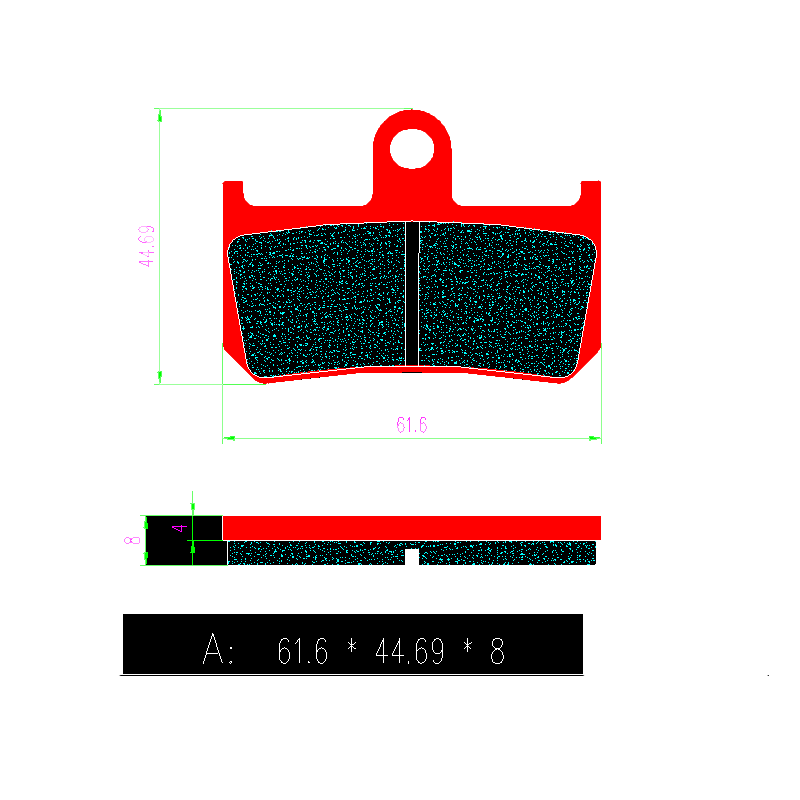 CVO Motorcycle Semi-Organic Me - огляд і ціна Carbon Ceramic Motorcycle Brake Rotor