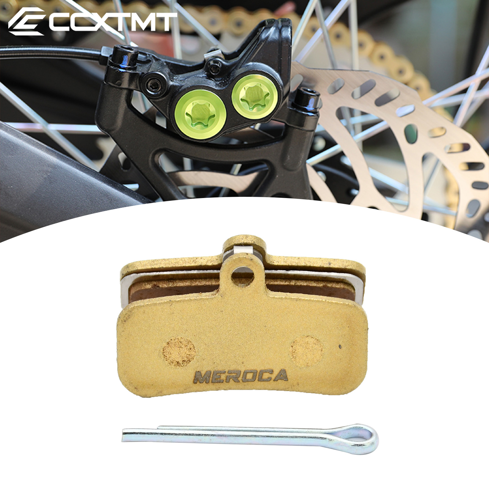 Motorcycle Front and Rear Sile - огляд і ціна Brake Pads Bike
