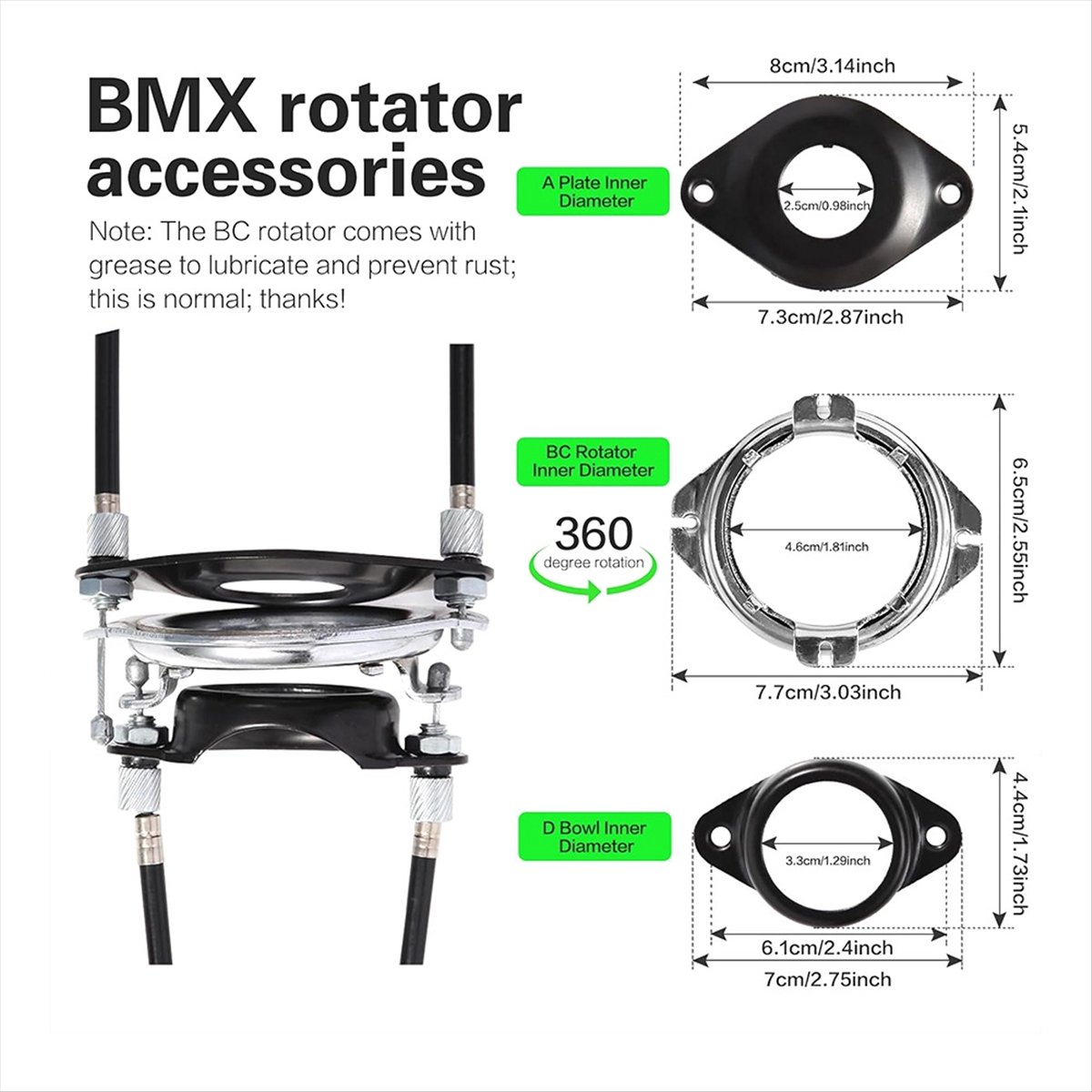 A61P Bike Gyro Brake Cables Fr - огляд і ціна Brake Rotor
