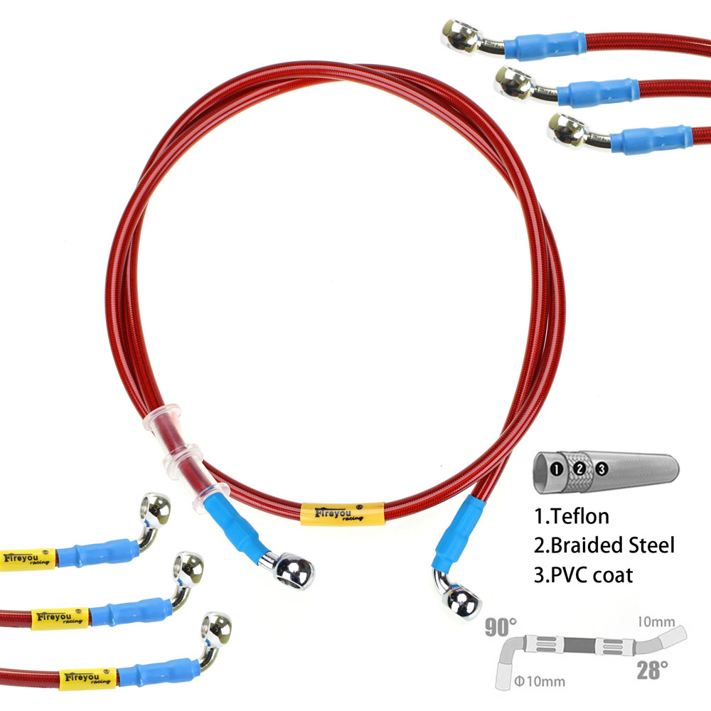 400mm-2400mm Brake Hose Hydrau - огляд і ціна Brake Line Motorcycle