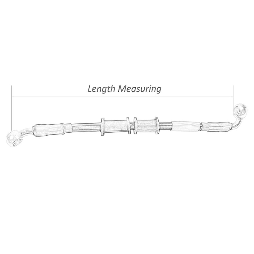 400mm-2400mm Brake Hose Hydrau - огляд і ціна Brake Line Motorcycle