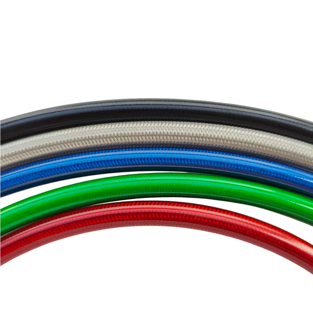 28°-28° Black Braided Hydrauli - огляд і ціна Brake Line Motorcycle